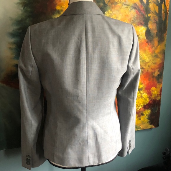 Nine West silver blazer EUC - Picture 6 of 6